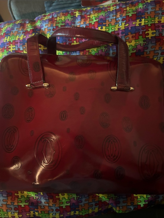 Cartier Handbags - Cartier vintage Red Women's Tote Bag